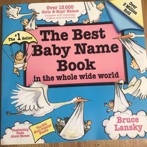 Baby name book NEW